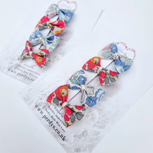 Load image into Gallery viewer, Set of Four Mini Liberty Bow Clips