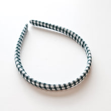 Load image into Gallery viewer, Bottle Green Gingham Alice Band