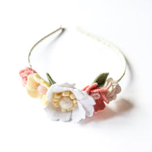 Load image into Gallery viewer, Super cute felt flower alice band