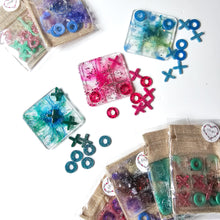 Load image into Gallery viewer, Handmade Resin Travel Tic-Tac-Toe/ Naughts &amp; Crosses