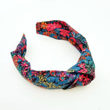 Load image into Gallery viewer, LIMITED EDITION Liberty of London Ciara C METALLIC Knotted headband