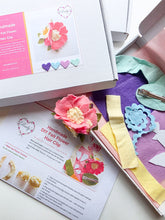 Load image into Gallery viewer, Handmade DIY Felt Flower Clip Craft Set