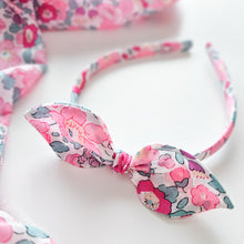 Load image into Gallery viewer, Limited time special offer- 2x Liberty Betsy Ann Knot Bow Alice Bands
