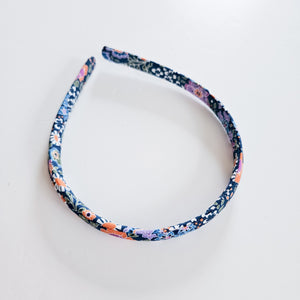 Navy Floral Alice Band