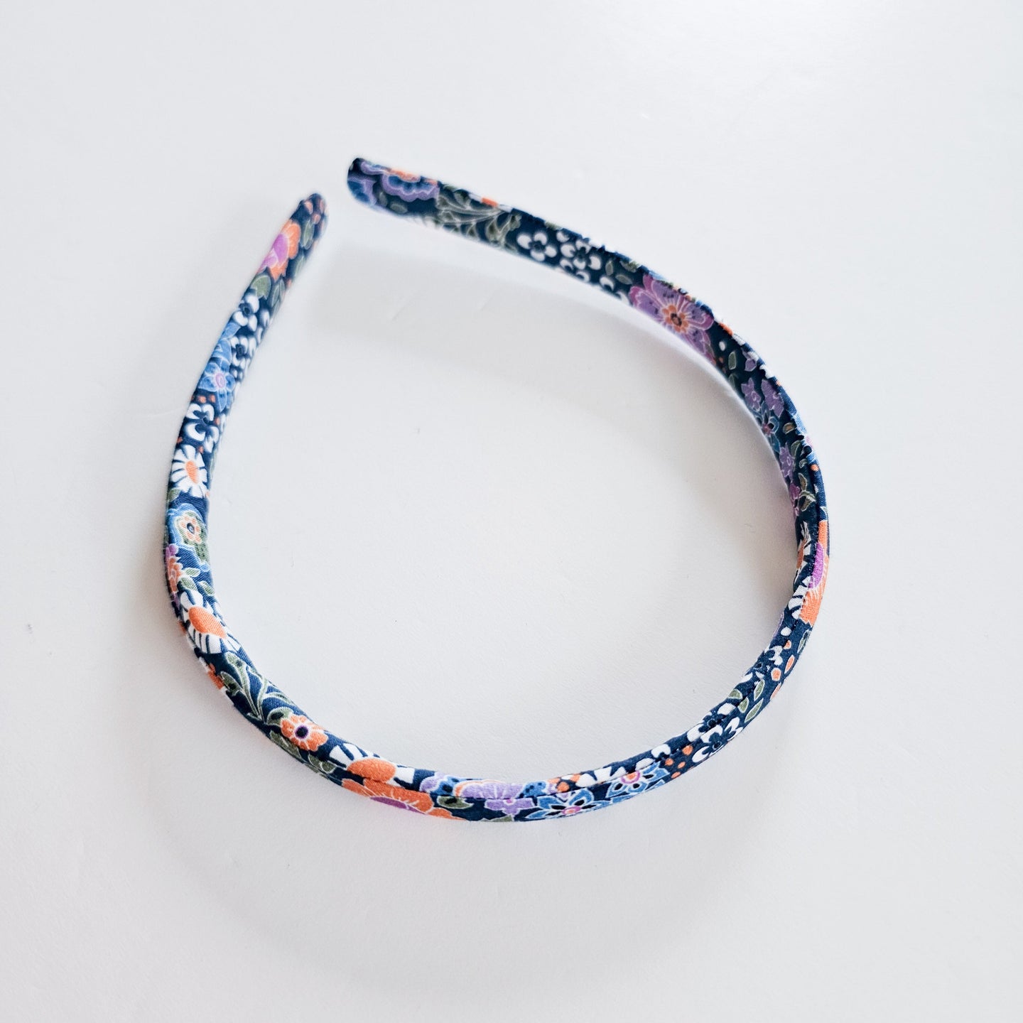 Navy Floral Alice Band
