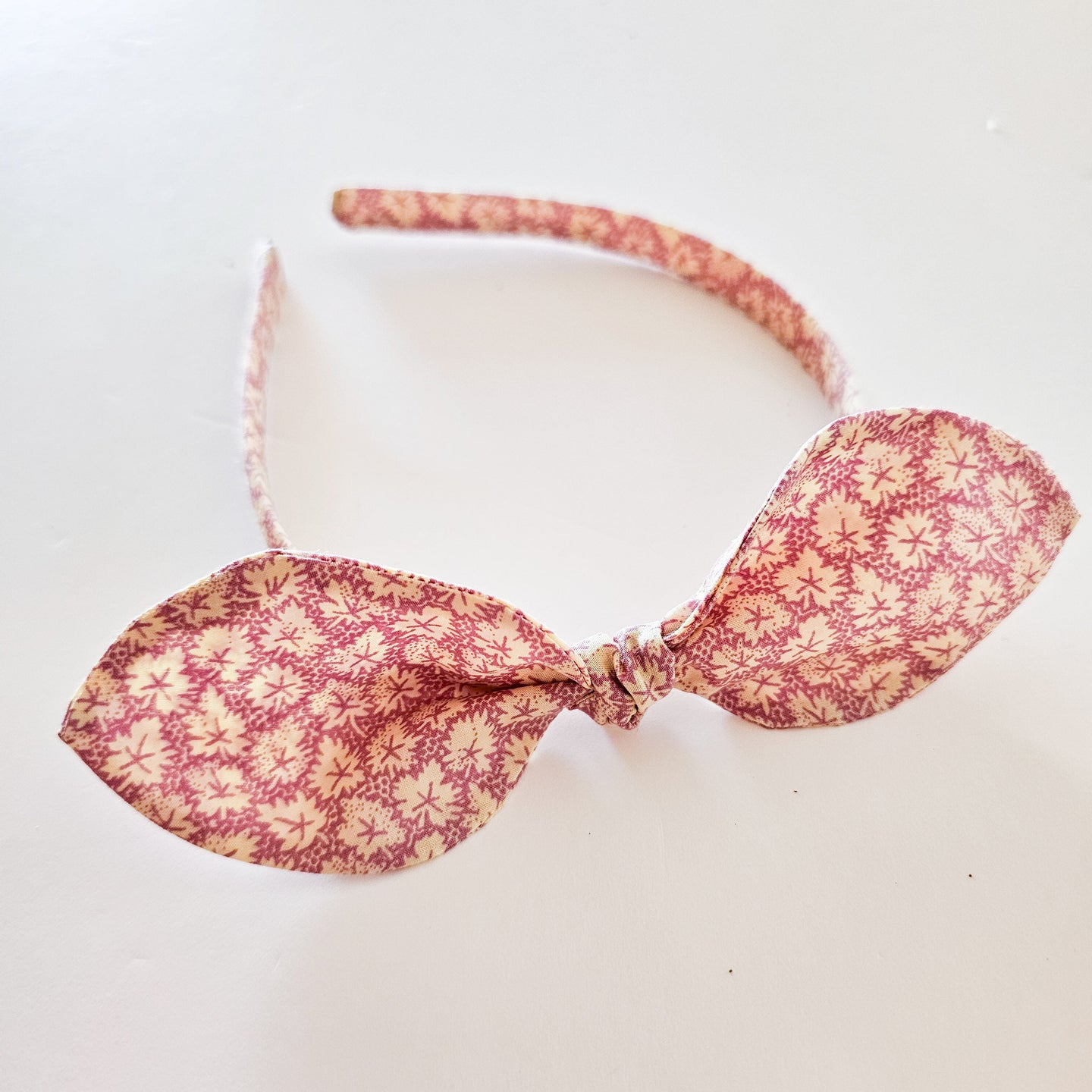 Gorgeous Pink Floral Bow Alice Band