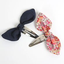 Load image into Gallery viewer, Beautiful Duo of Mini Liberty Knot Bows