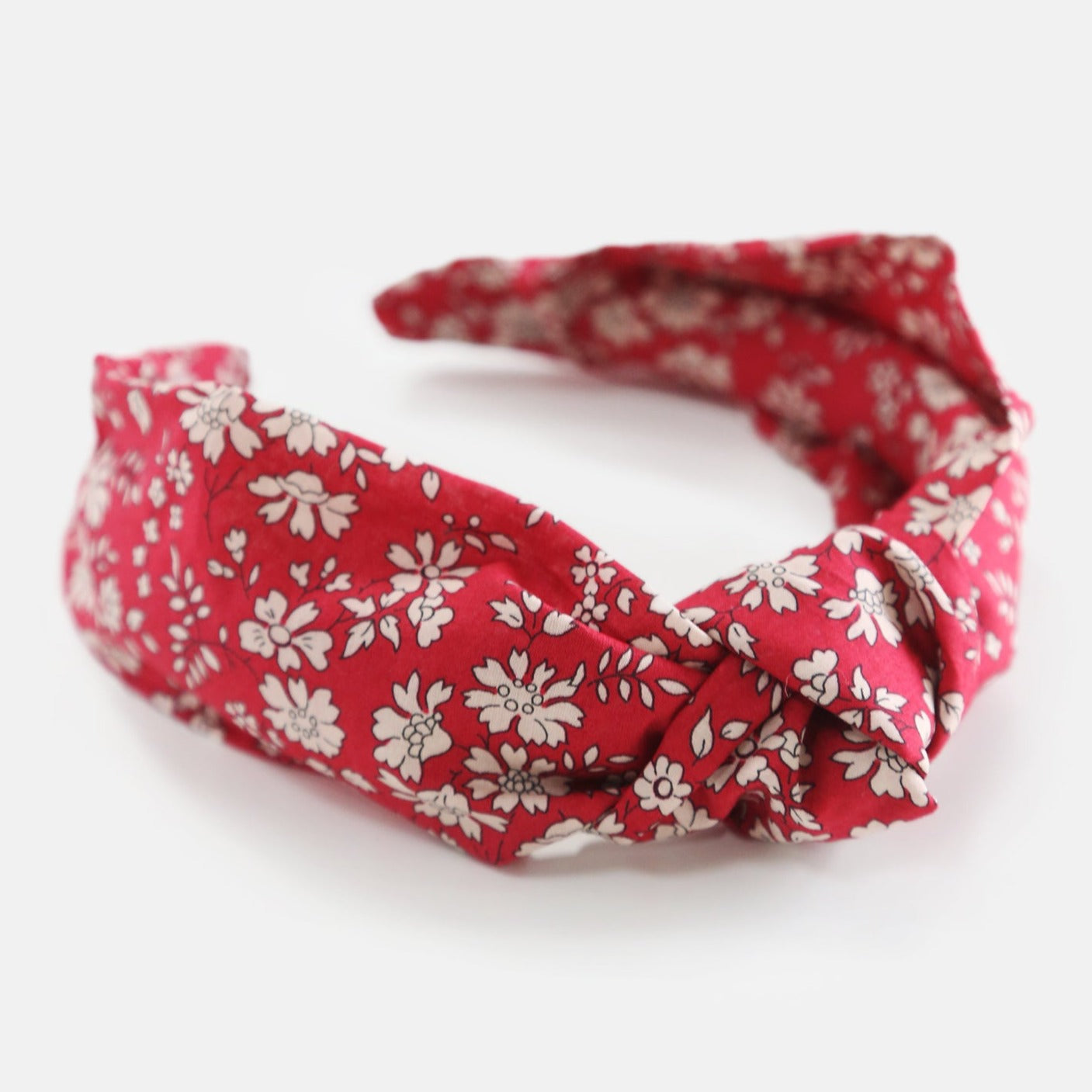 Liberty Capel B Red Knotted Headband