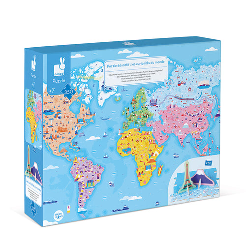 Janod Educational Puzzle World Curiosities