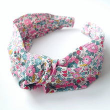 Load image into Gallery viewer, Ladies Knotted Headband (Available in a range of fabrics)