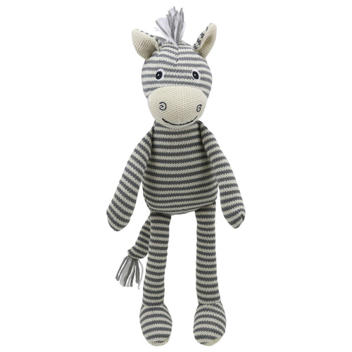 Knitted Zebra by Wilberry