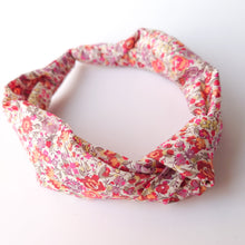 Load image into Gallery viewer, Ladies Knotted Headband (Available in a range of fabrics)