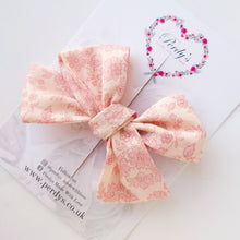 Load image into Gallery viewer, Beautiful Pink Liberty Bow