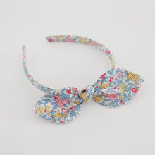 Load image into Gallery viewer, Liberty of London Forget Me Not Blossom Bow Alice Band