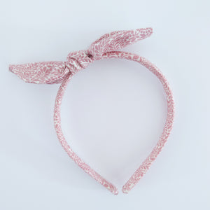 Liberty of London Oxford Fern Pink Bow Alice Band