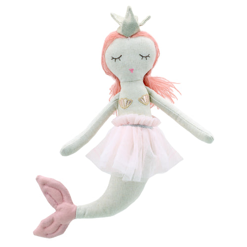 Mermaid with Pink Hair by Wilberry