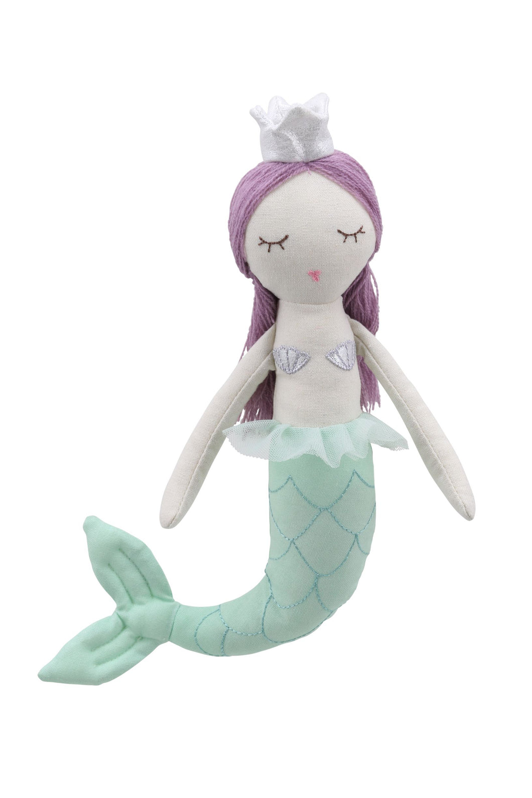 Mermaid with Purple Hair by Wilberry