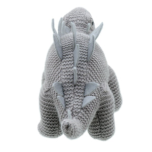 Knitted Stegosaurus Dinosaur by Wilberry