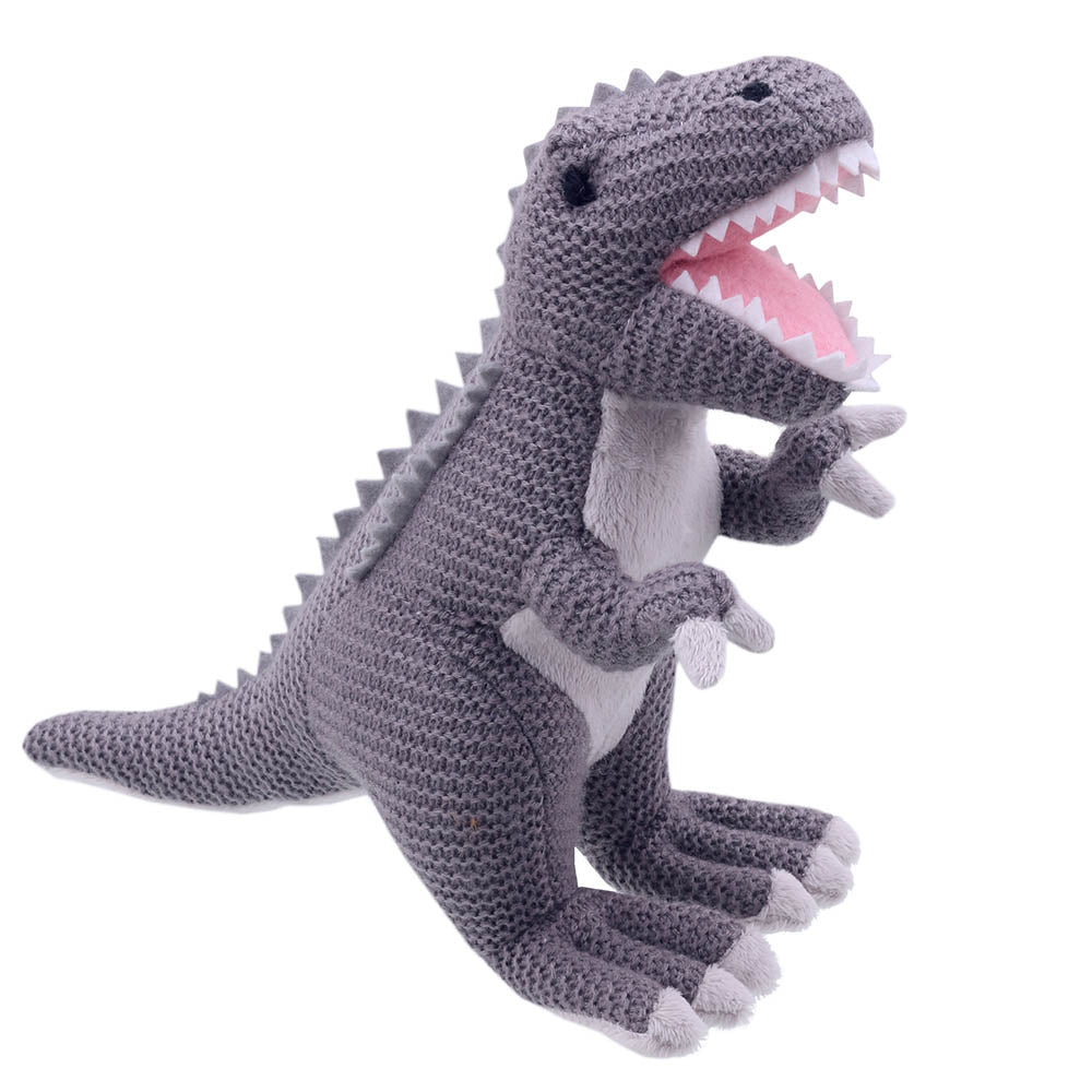 Knitted T-Rex Dinosaur by Wilberry